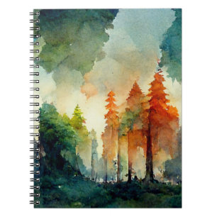 Carnet La forêt (nature)