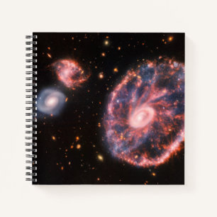 Carnet La Galaxie Cartwheel Et Ses Galaxies Compagnons.