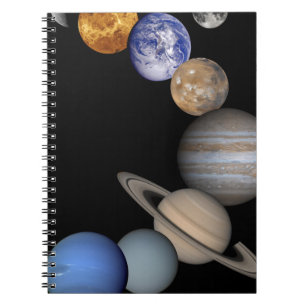 Carnet La gamme de système solaire nos planètes