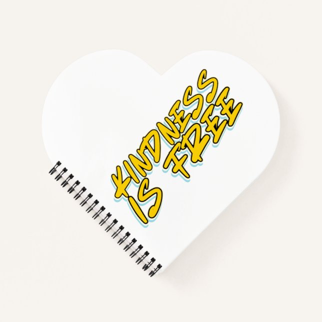 CARNET LA GENTILLESSE EST LIBRE (Devant)