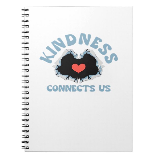 Carnet La gentillesse nous connecte classique (Devant)