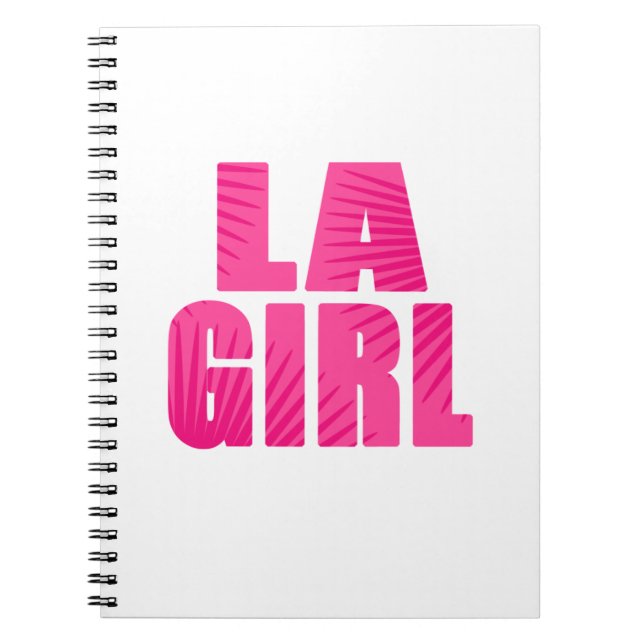 Carnet LA Girl (Devant)