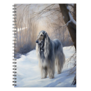 Carnet La Hanche Afghane Laisser Neige Noël