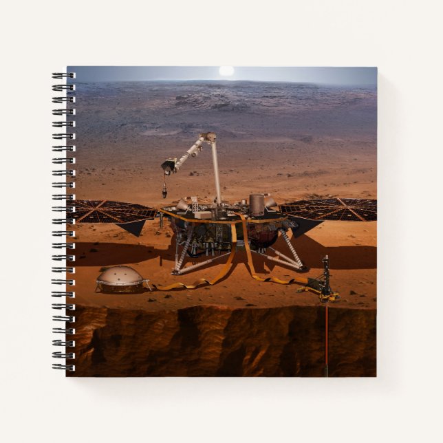 Carnet La Lander de l'Insight (Devant)