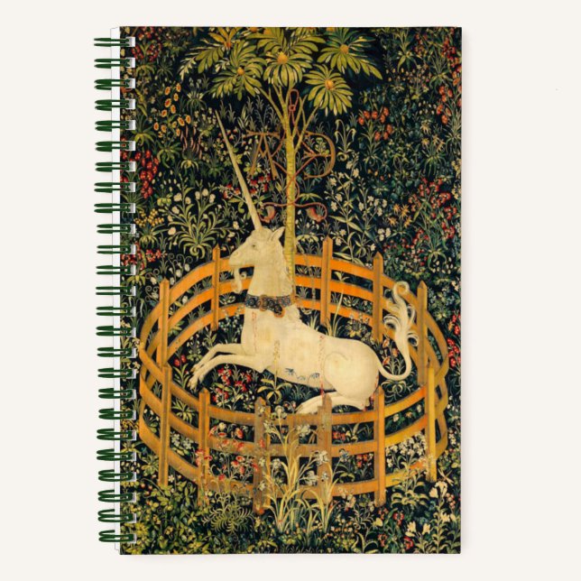 Carnet La licorne en captivité (Recto)