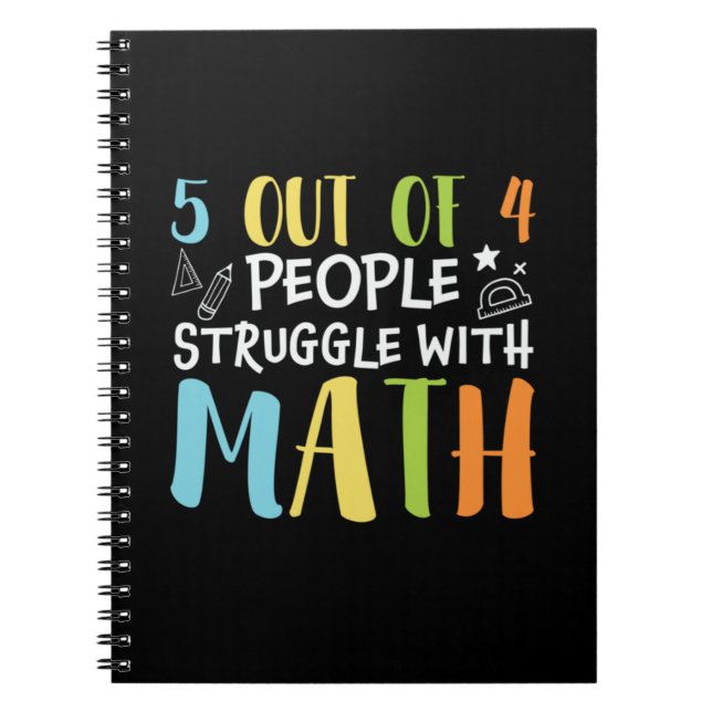 Carnet La lutte des professeurs de mathématiques avec les (Devant)