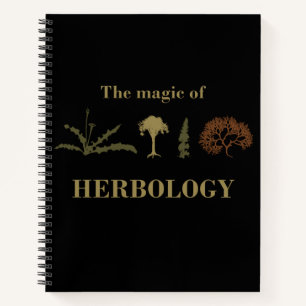 Carnet la magie de l'herbologie