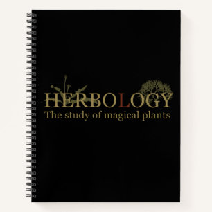Carnet la magie de l'herbologie