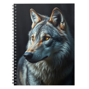 Carnet "La Majesté du Sauvage : l'Alpha dans la forêt"