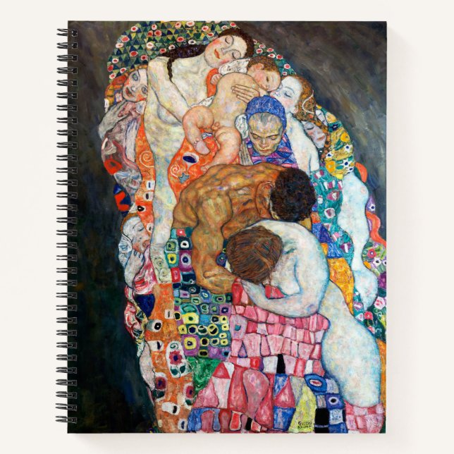 Carnet La mort et la vie | Gustav Klimt | (Devant)