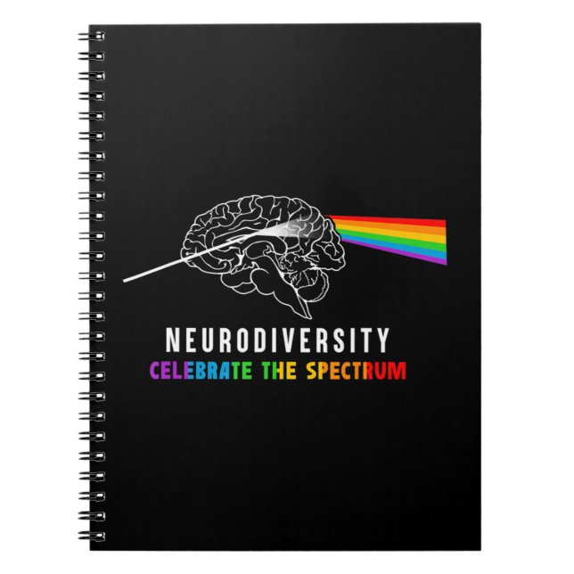 Carnet La Neurodiversité, Célébrer Le Spectre. Le cerveau (Devant)