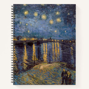 Carnet La Nuit étoilée sur le Rhône de Vincent Van Gogh