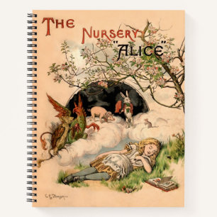 Carnet La Nursery Alice 1890 Couverture Vintage Wonderlan