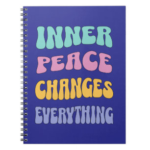 Carnet La paix intérieure change tout