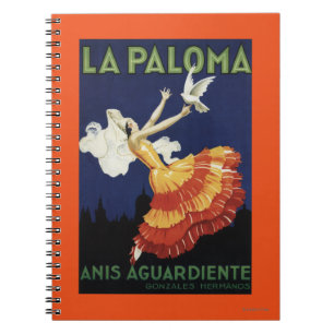 Carnet La Paloma - Anis Aguardiente Promotionnels