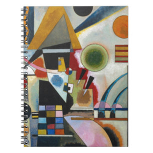 Carnet La peinture abstraite de Kandinsky se balançant