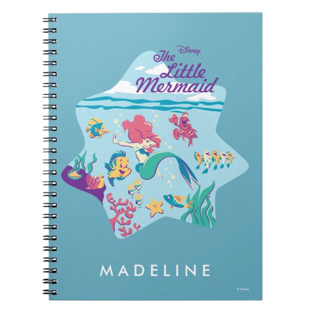 Carnet La petite sirène et ses amis (Devant)
