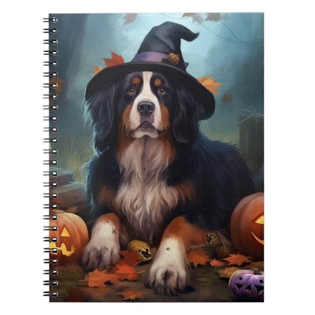 Carnet La peur de l'Halloween Citrouille bernoise (Devant)