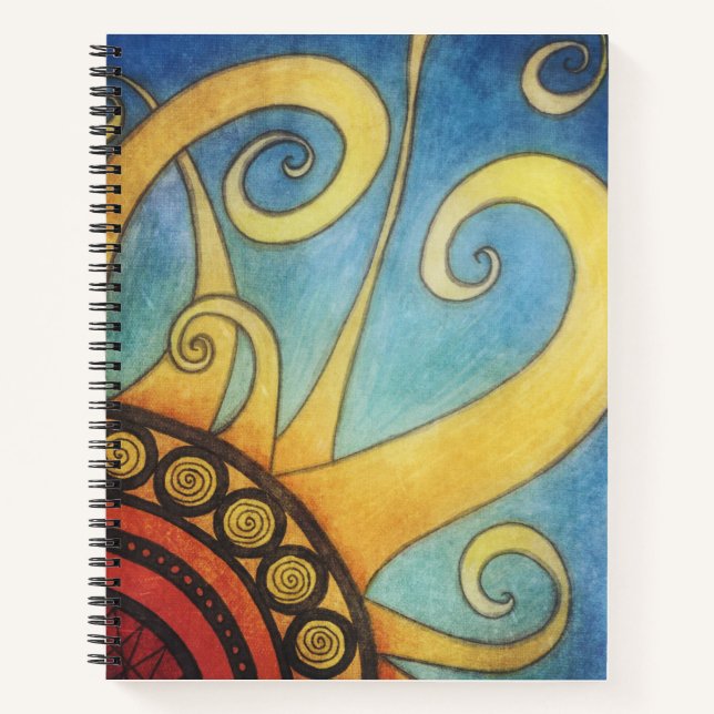 Carnet La portée de la lumière, par Nayad Monroe (Devant)