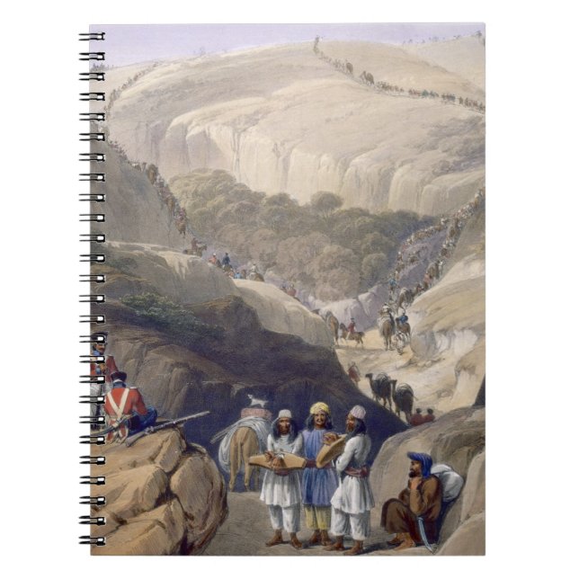 Carnet La première descente par le passage de Koojah, de (Devant)