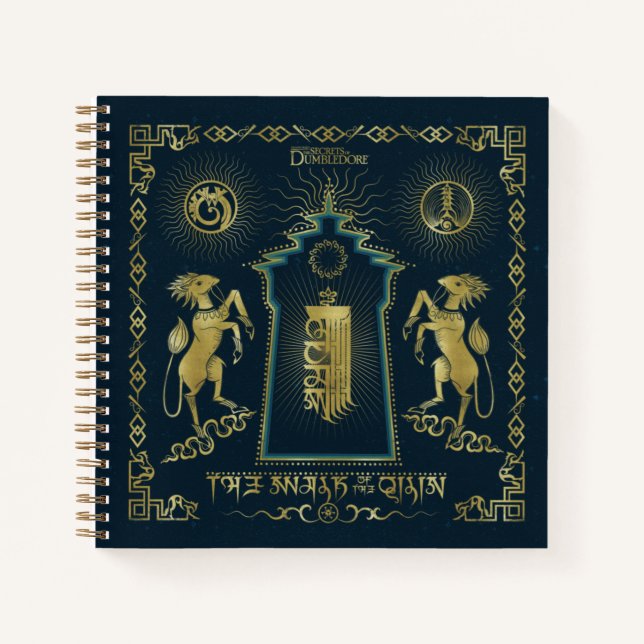 Carnet La promenade de la Tapisserie de la tour dorée Qil (Devant)