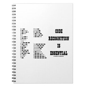 Carnet La reconnaissance de code est essentielle (le code