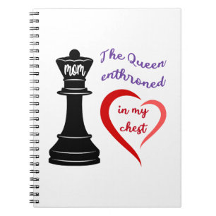 Carnet La reine de mon coeur