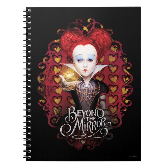 Carnet La Reine Rouge | Au-delà du miroir (Devant)