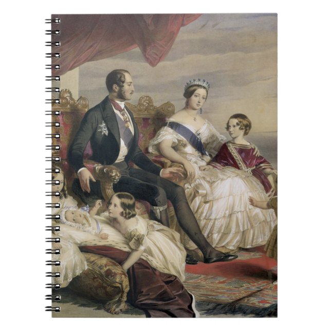 Carnet La Reine Victoria (1819-1901) et prince Albert (Devant)