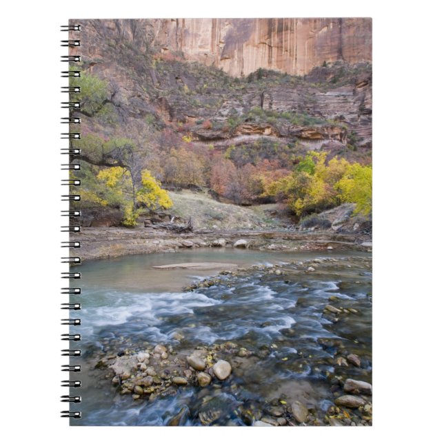 Carnet La rivière Virgin en automne dans le Parc national (Devant)