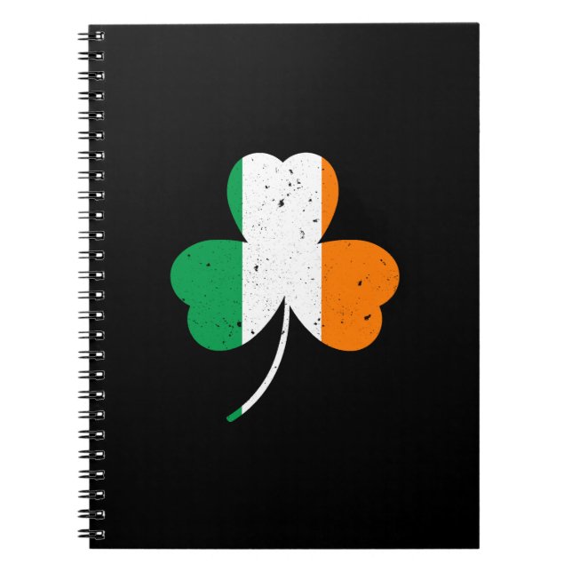 Carnet La Saint Patrick, Shamrock irlandaise (Devant)