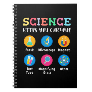 Carnet La science vous garde curieux