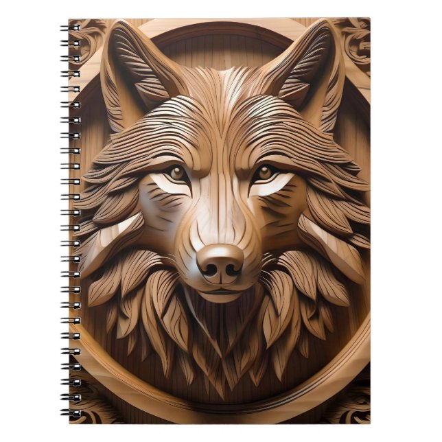 Carnet La sculpture sur bois de loup, (Devant)
