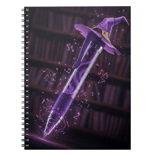 Carnet La sorcière à gribouillis (Devant)