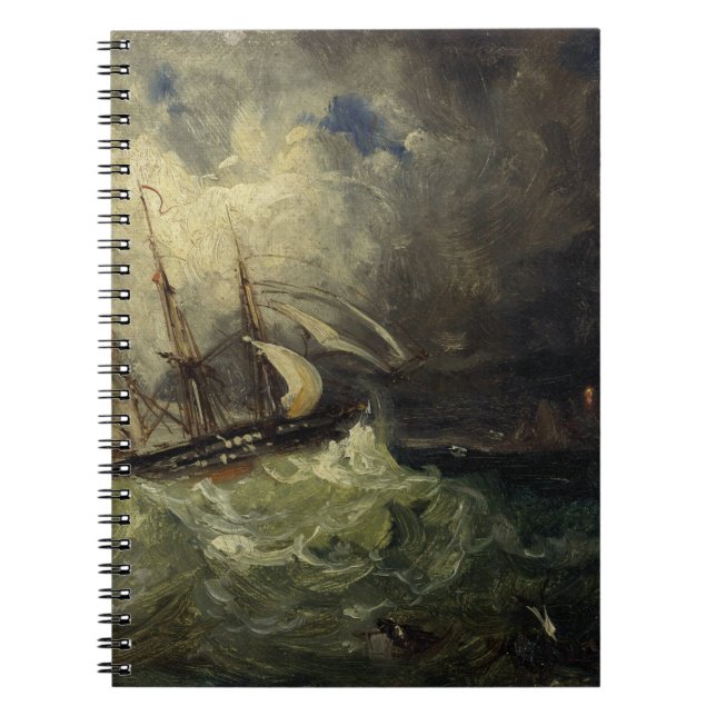Carnet La Tempête - Félix Ziem (Devant)