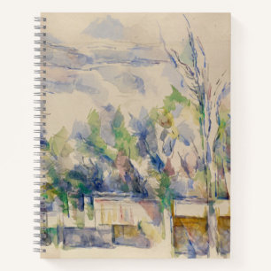 Carnet La terrasse du jardin aux Lauves, Cézanne