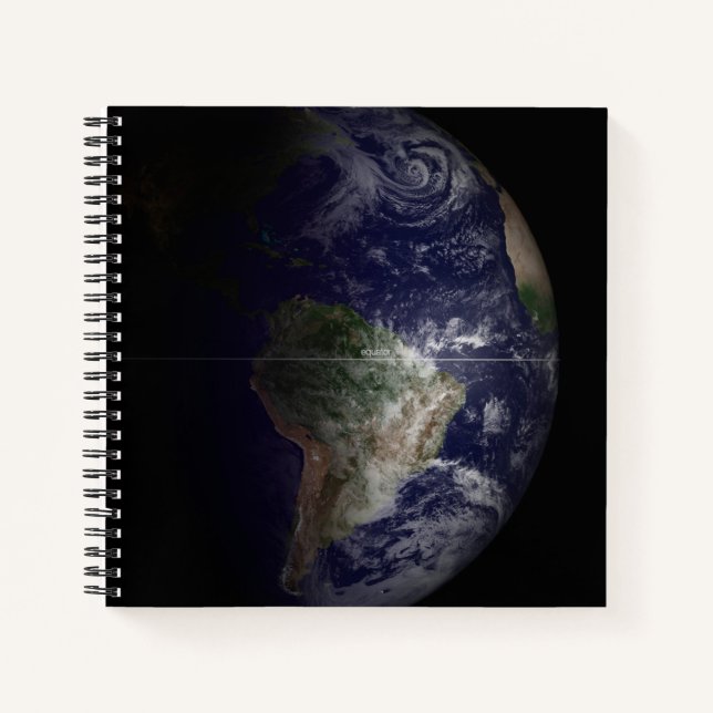 Carnet La Terre À Son Équinoxe. (Devant)