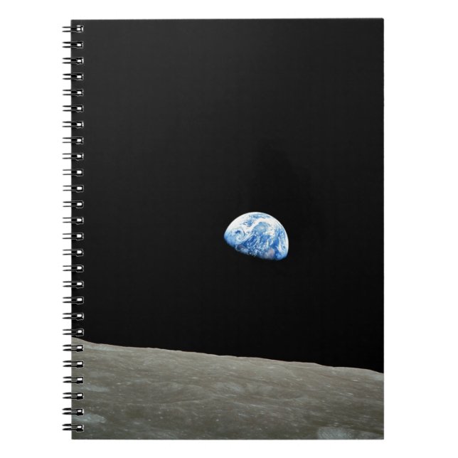 Carnet la terre de l'univers lune (Devant)