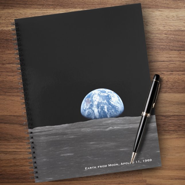Carnet La Terre se lève sur la Lune, Apollo 11, 1969 (Créateur téléchargé)