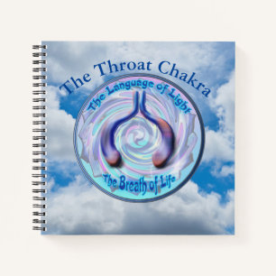 Carnet La Throat Chakra - Symbole de la vie respiratoire