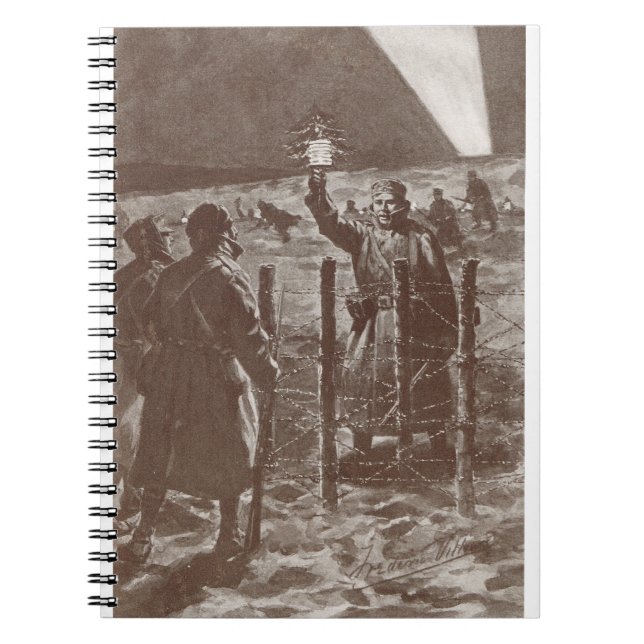 Carnet La trêve de Noël de 1914 pendant ww1 (Devant)