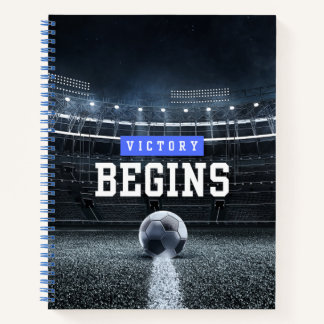Carnet La victoire commence ici - Motivationnel