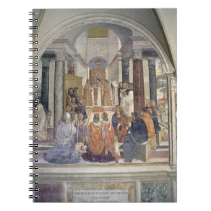 Carnet La vie de St Benoît (fresque) (détail)