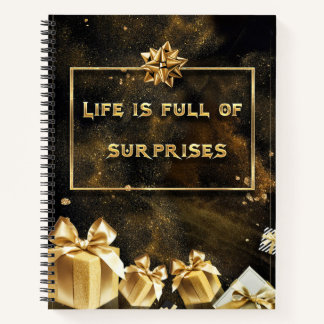 Carnet La vie est pleine de surprises