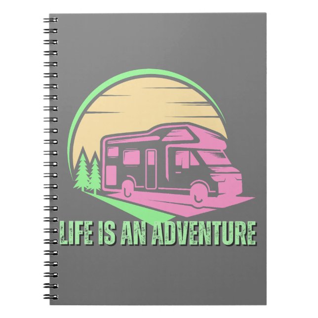 Carnet La vie est une aventure (Devant)