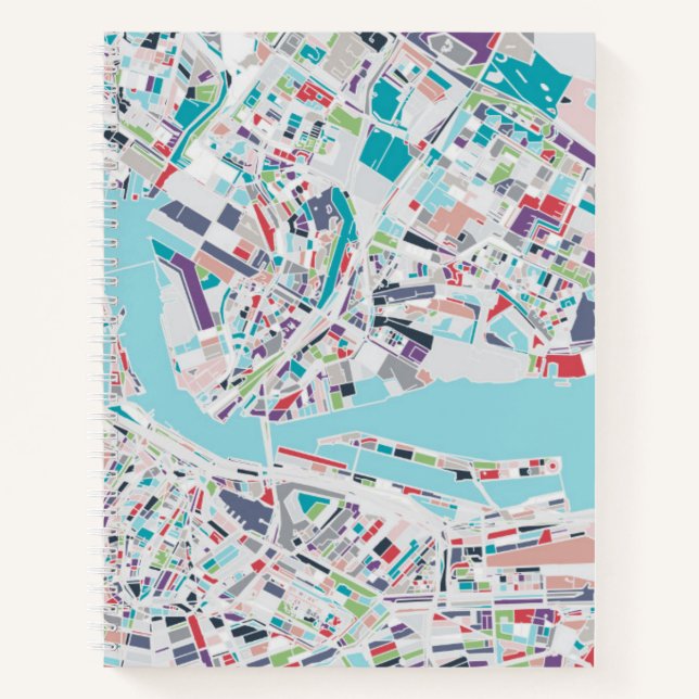 Carnet La ville d'Amsterdam (Devant)
