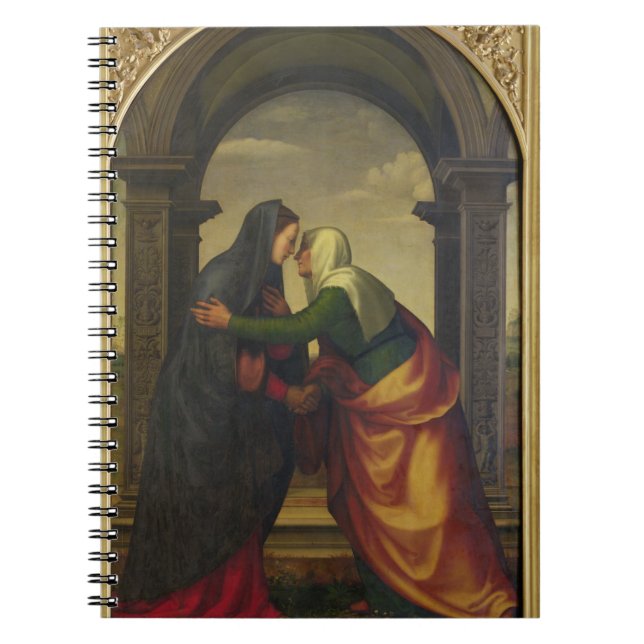 Carnet La visite de St Elizabeth à Vierge Marie (Devant)