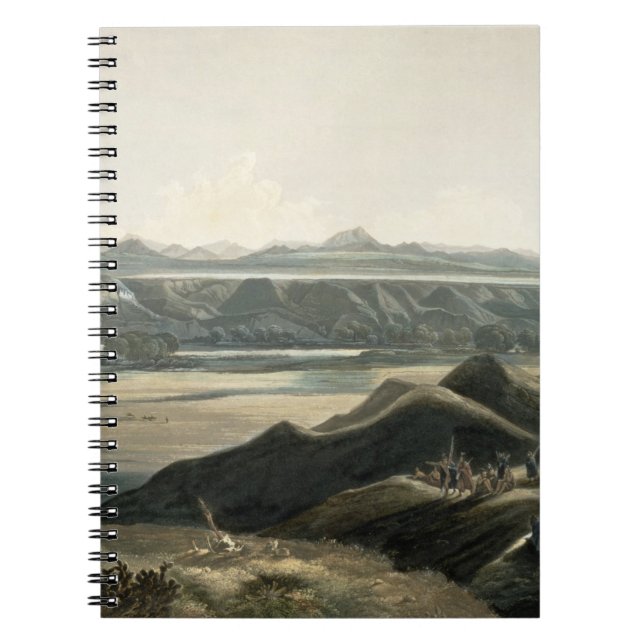 Carnet La vue des montagnes rocheuses, plaquent 44 du (Devant)
