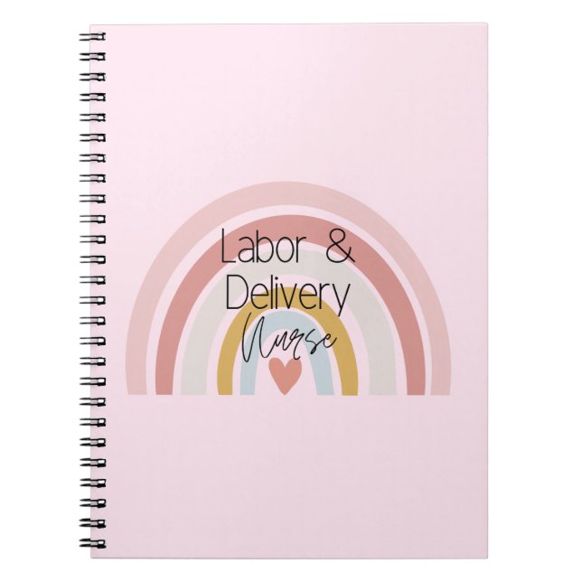 Carnet Labor & Delivery RN Notebook (Devant)
