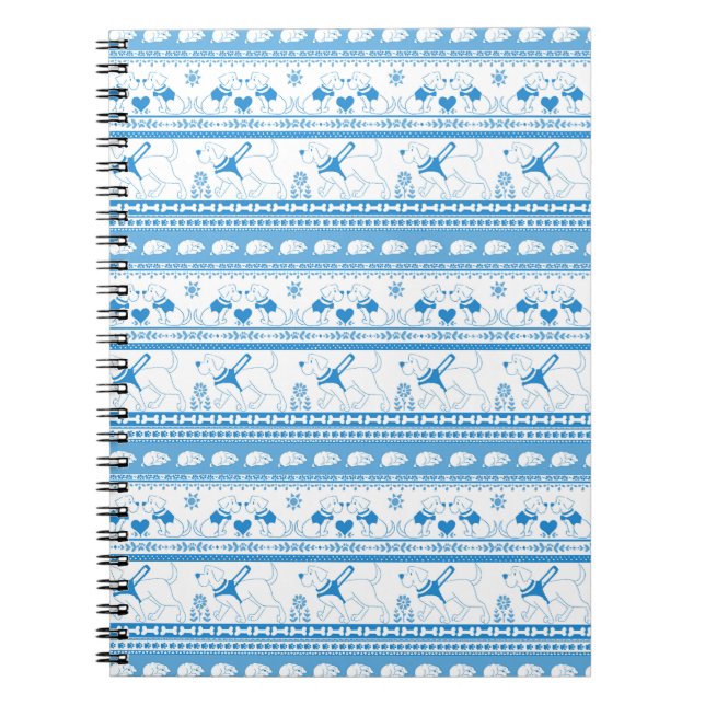 Carnet Labrador Retriever Guide Dog Tale Plain Notebook (Devant)